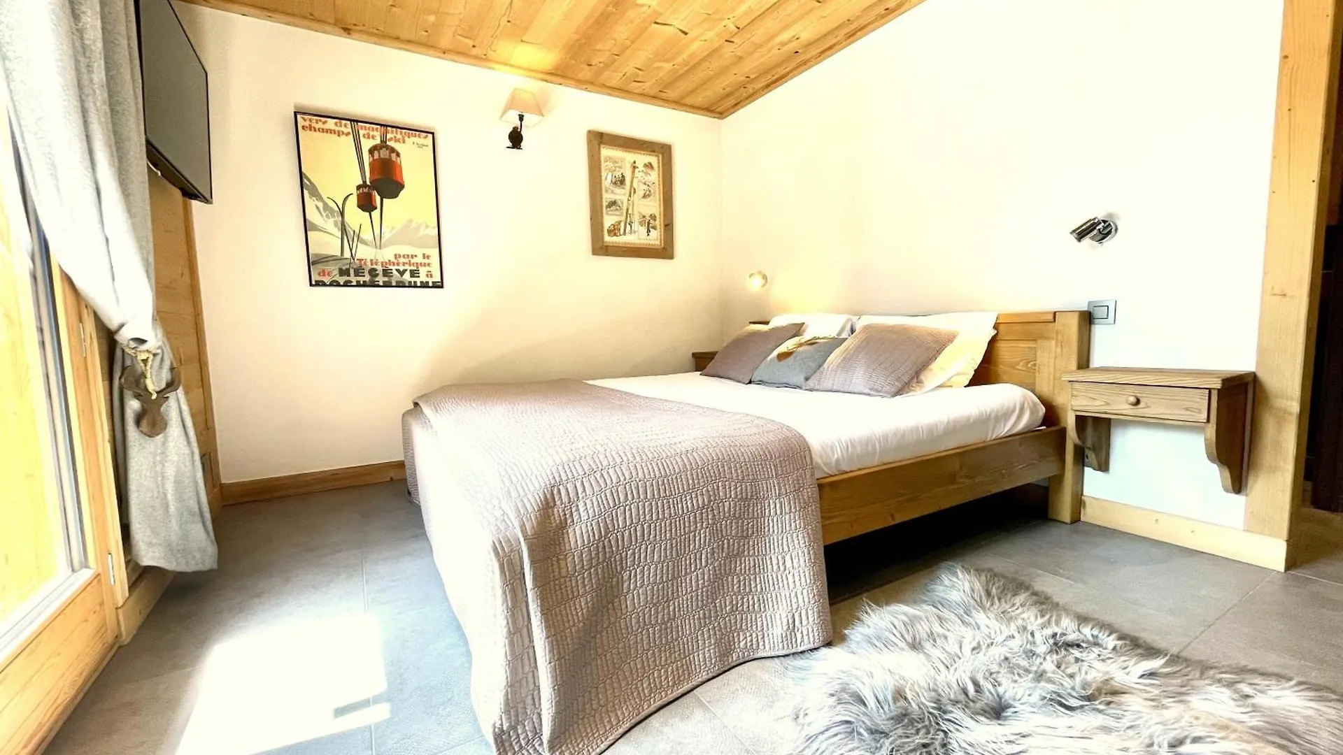 Chambres A La Ferme Au Pied Des Pistes De Megeve Demi-Quartier