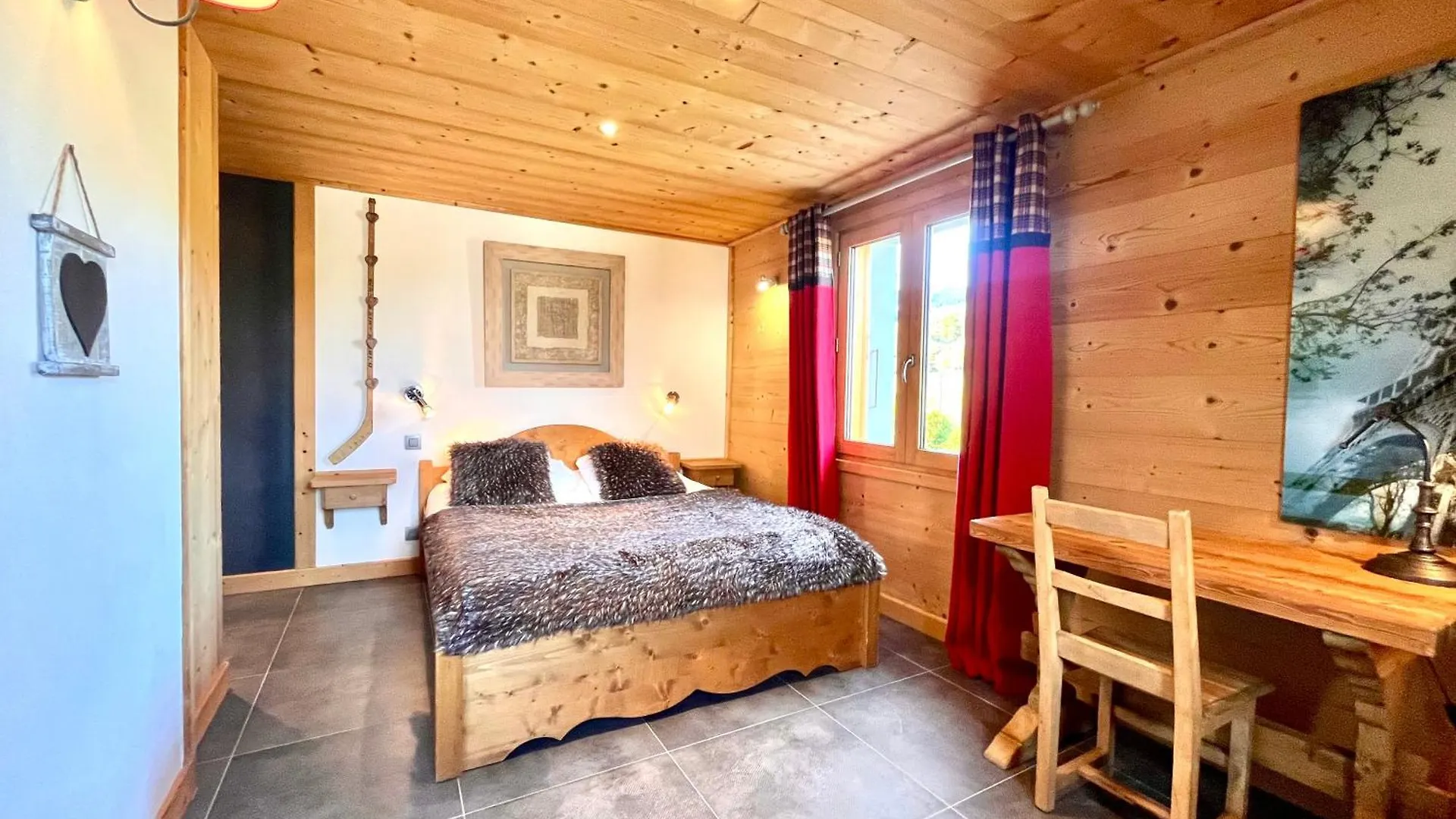 Chambres A La Ferme Au Pied Des Pistes De Megeve Demi-Quartier 0*,
