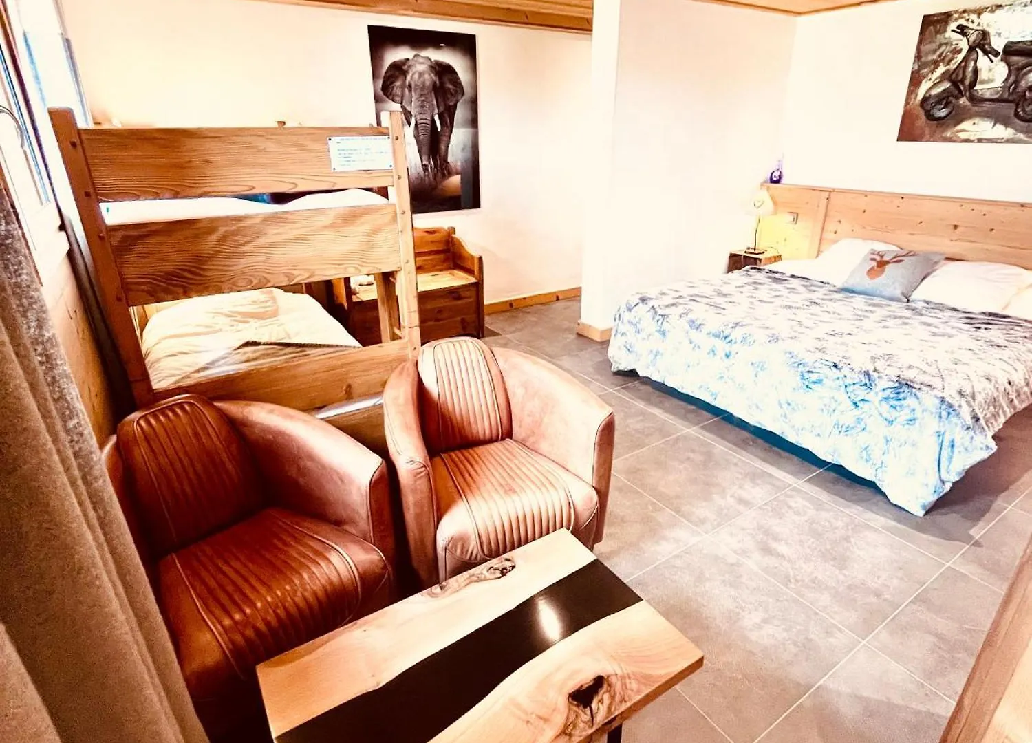 Guest house Chambres A La Ferme Au Pied Des Pistes De Megeve Demi-Quartier